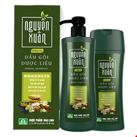 Dầu Gội Dược Liệu Nguyên Xuân Xanh Dưỡng Tóc 450ml